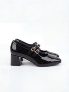 Black Mary Janes Heels