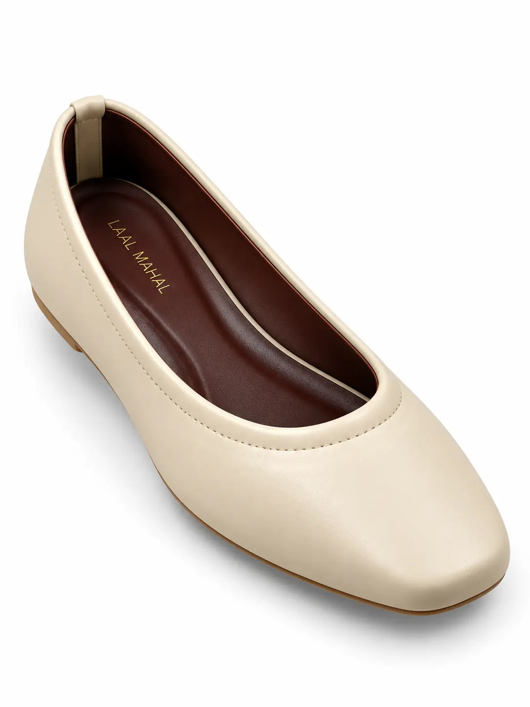 Cream Ballet Flats