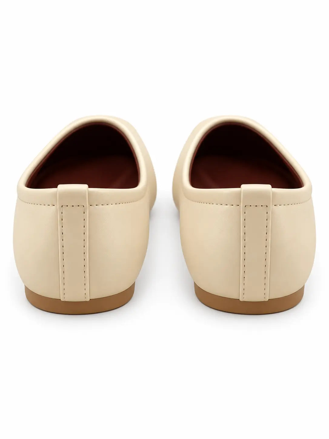 Cream Ballet Flats