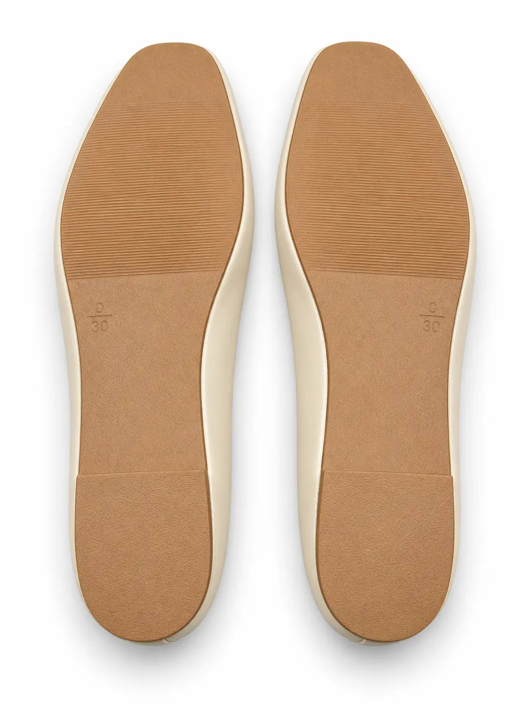 Cream Ballet Flats