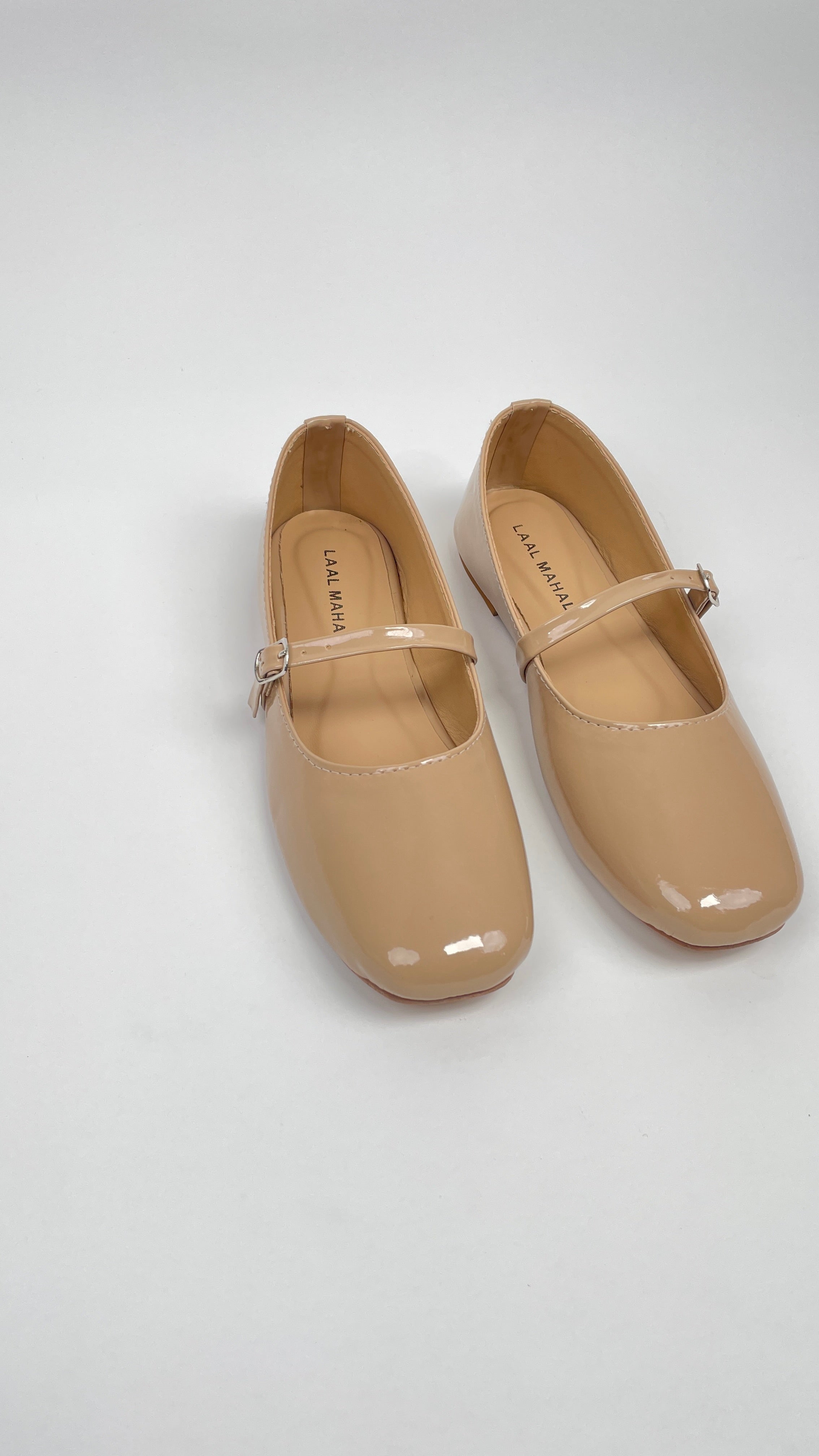 Beige Mary Janes