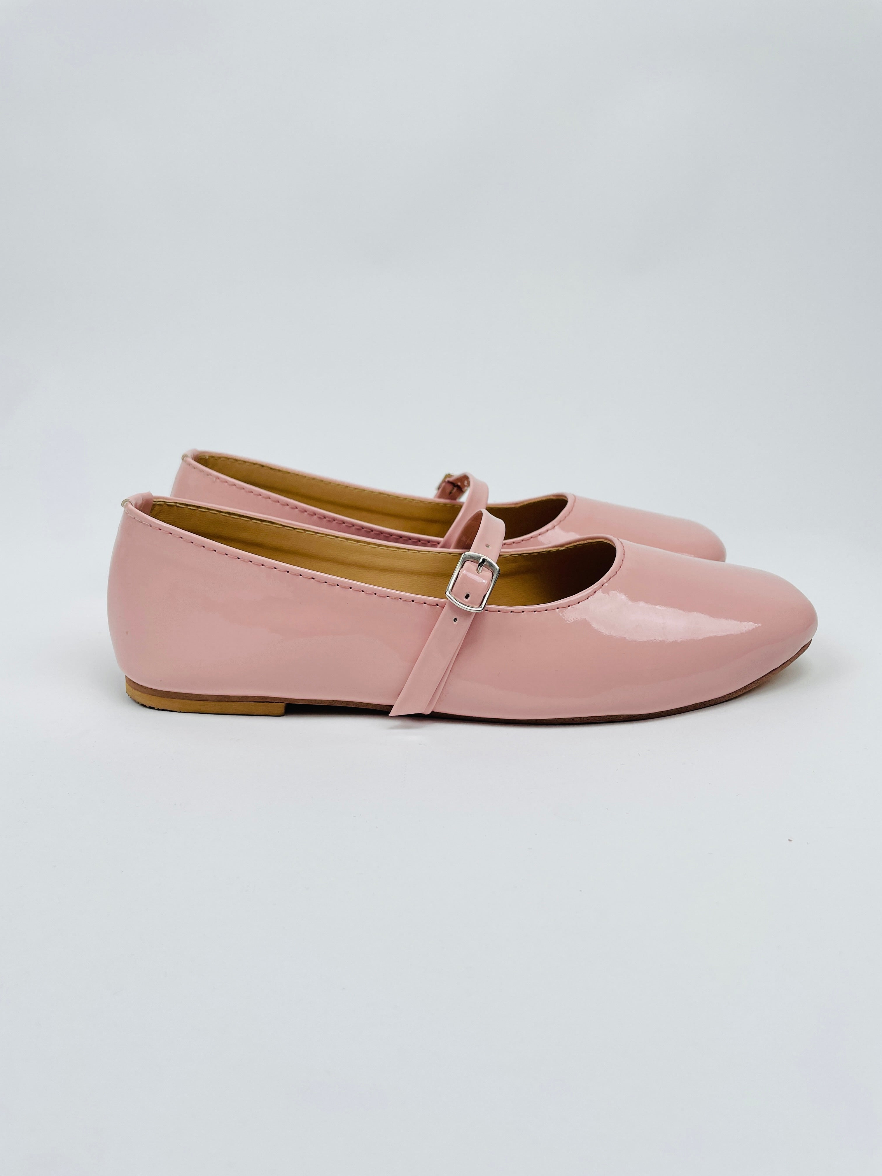 Soft Pink Mary Janes