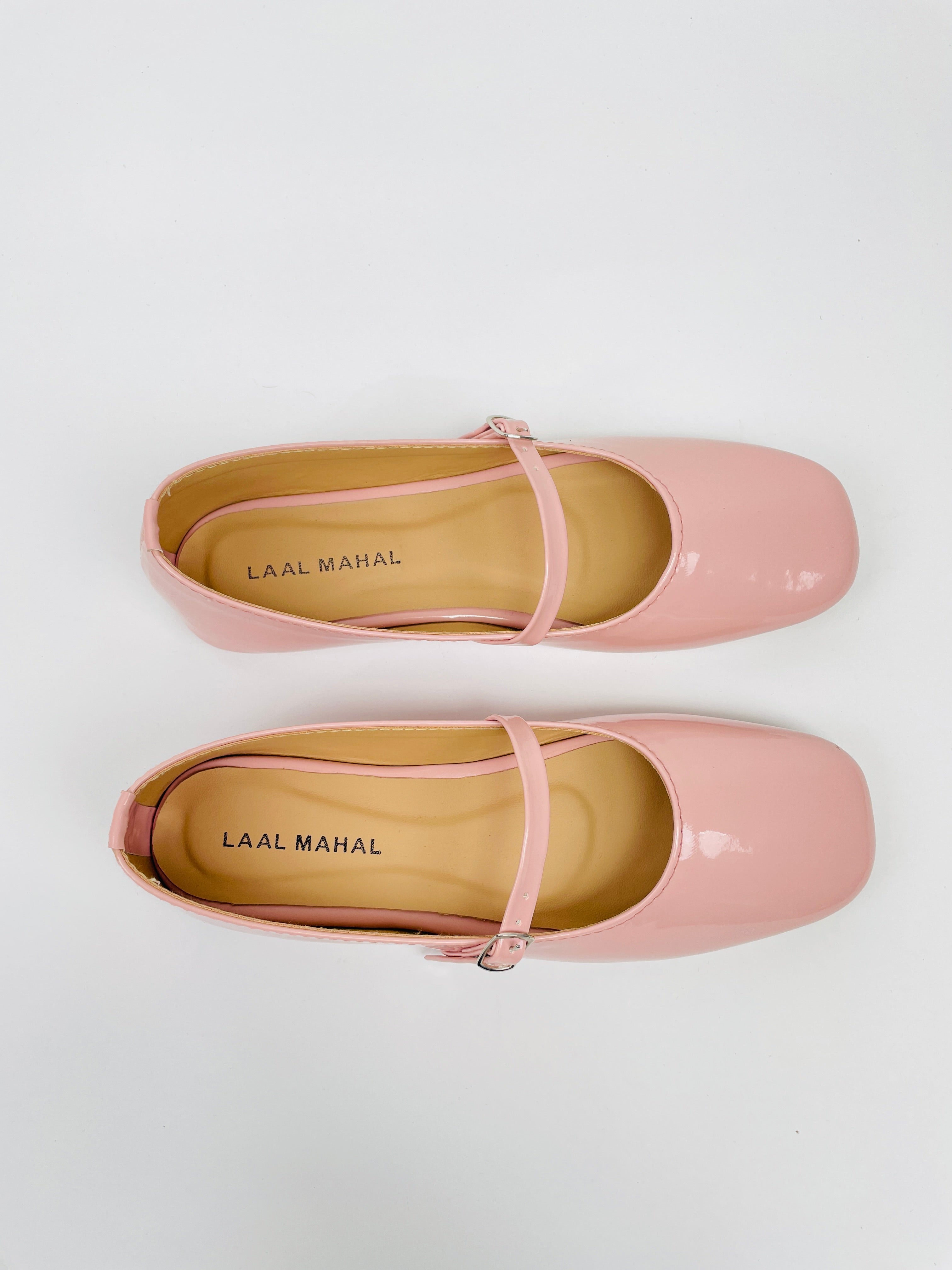 Soft Pink Mary Janes