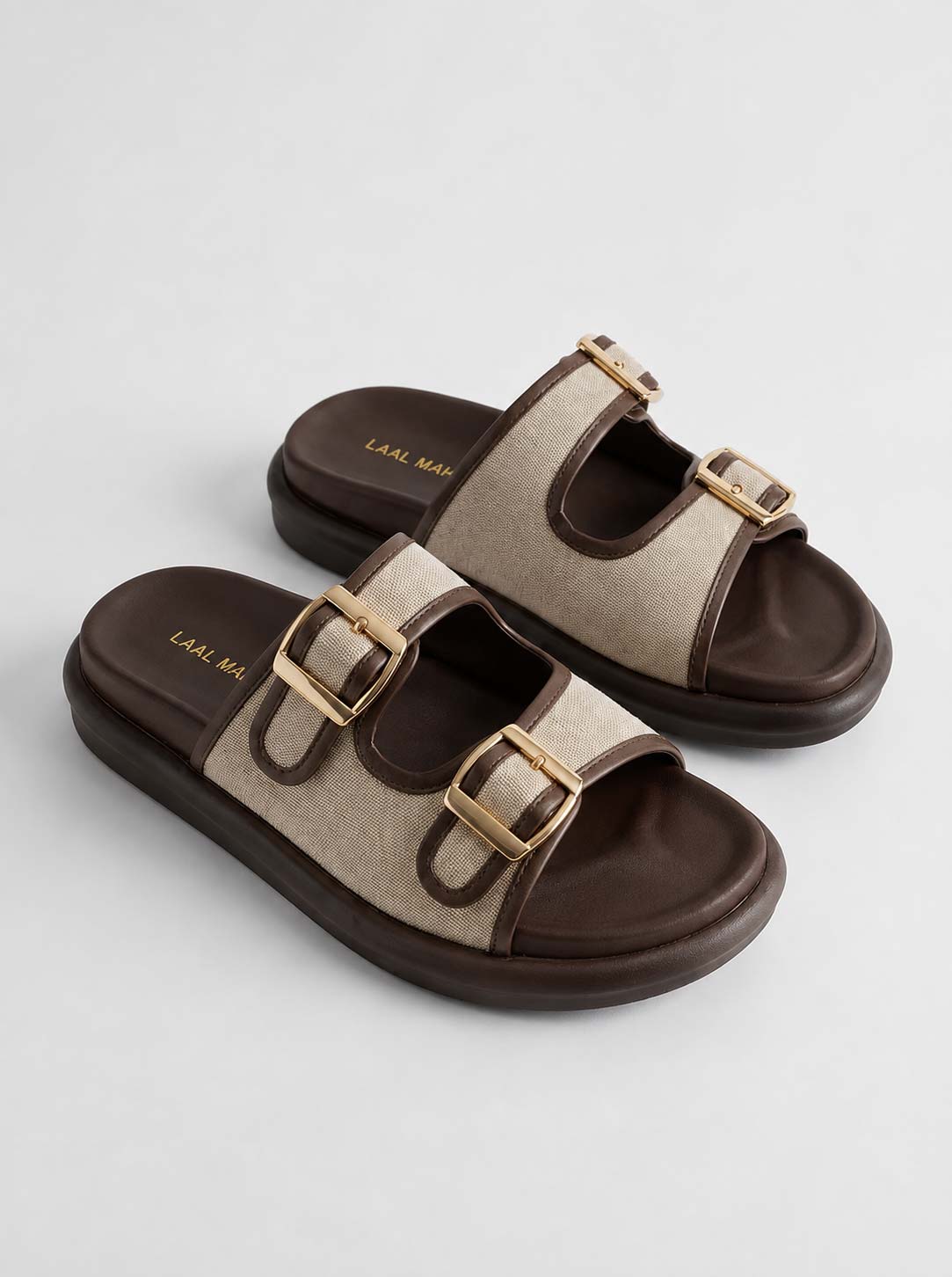 Monaco Double Buckle Sandals