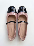 Pink & Black Two-Tone Mary Janes